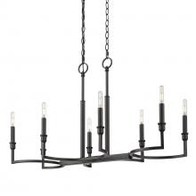  8209-LP BLK - Ellyn Linear Pendant in Matte Black